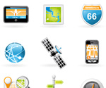 Navigation and Transport Icons